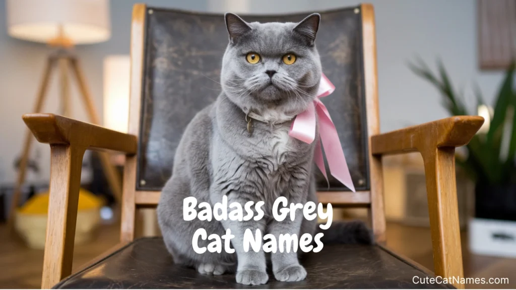 Badass Grey Cat Names