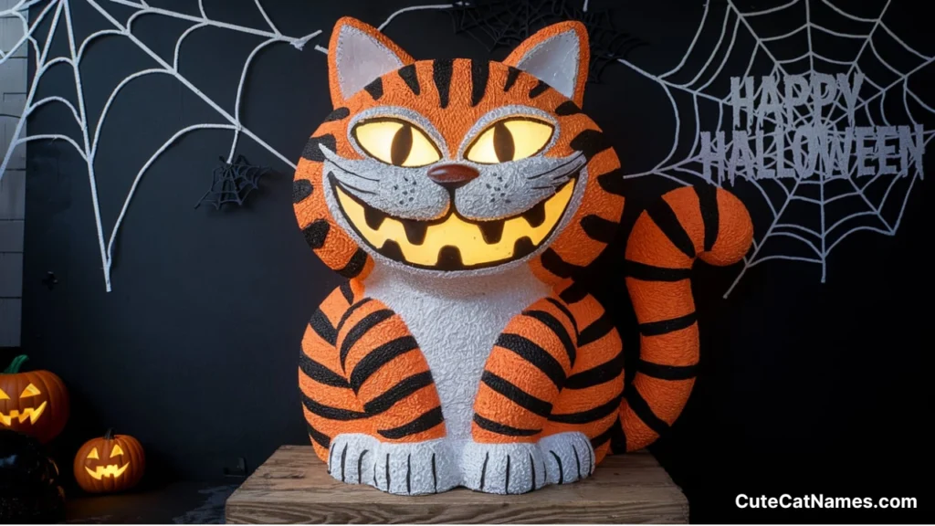 Creepy Halloween Cat