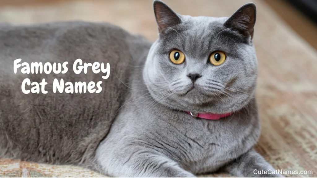 Famous Grey Cat Names