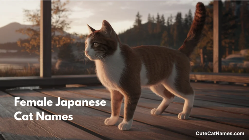 Female Japanese Cat Names