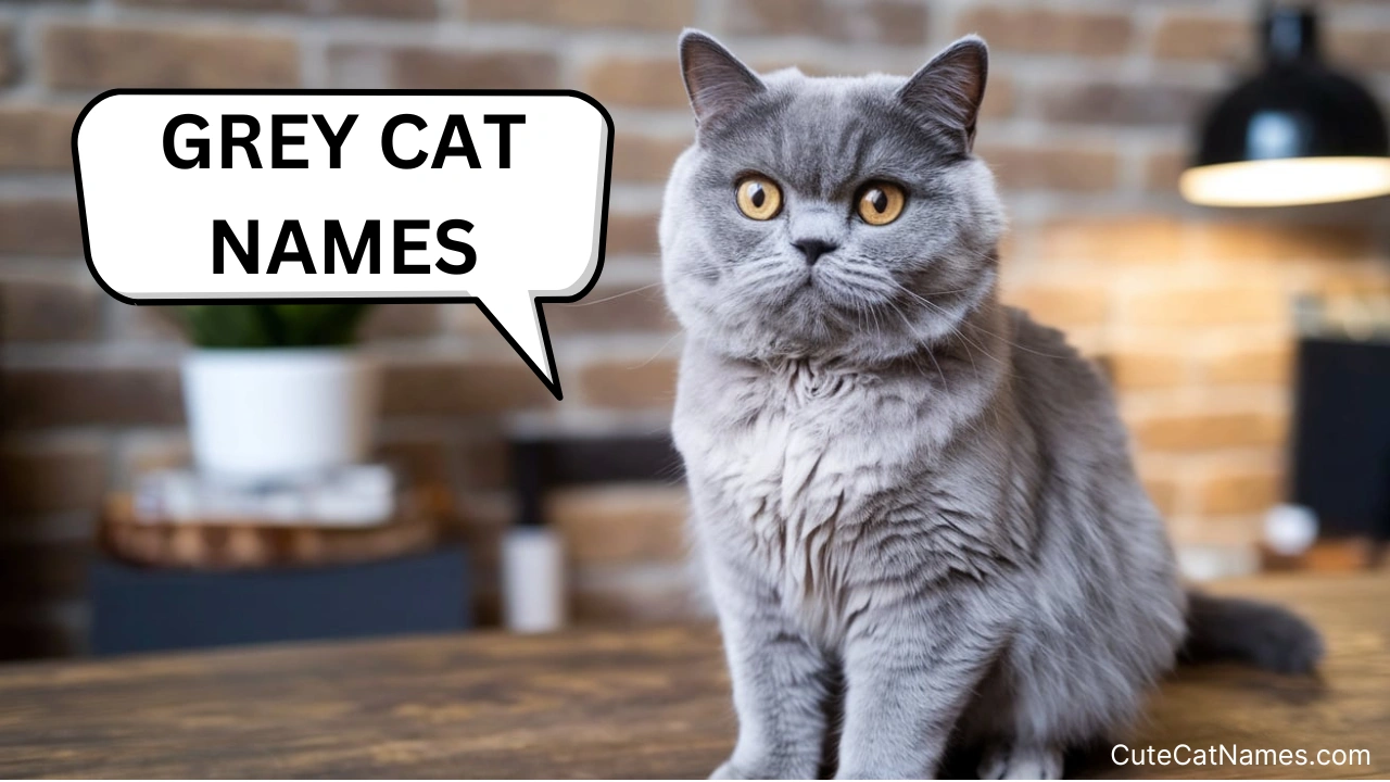 Grey Cat Names