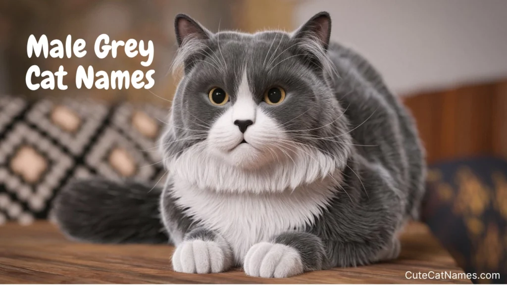 Male Grey Cat Names