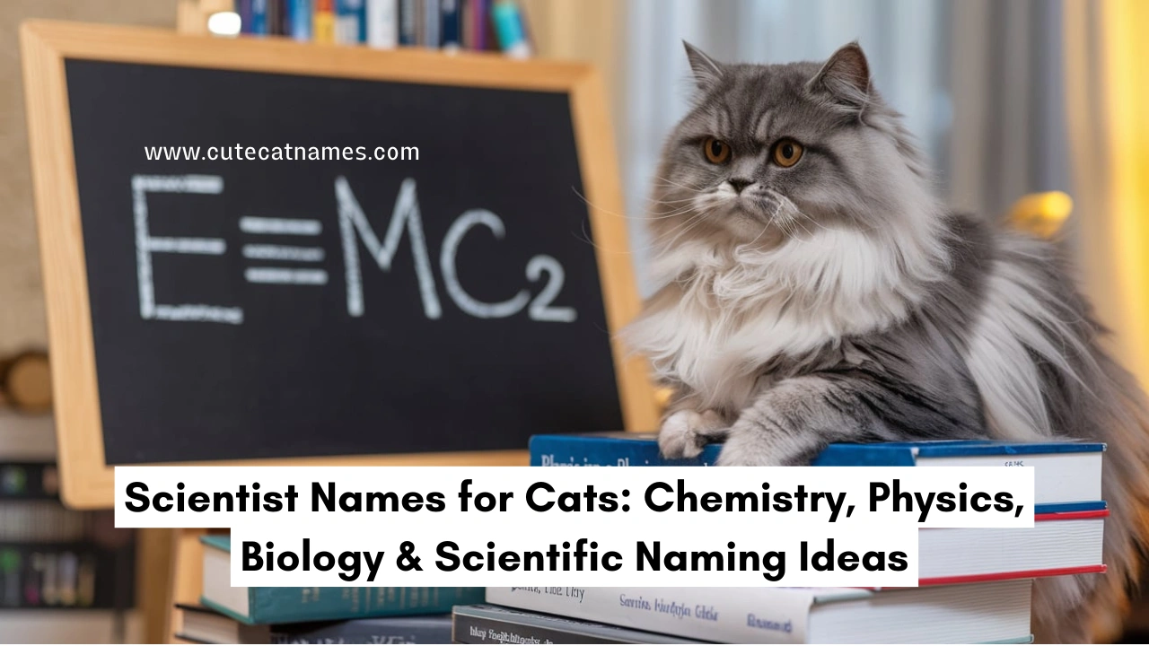 chemistry names for cats