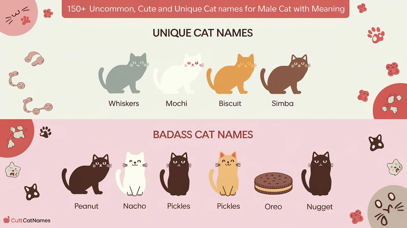 unique cat names male