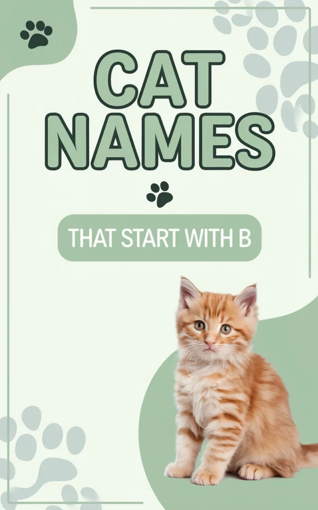 Cat Names Start with B 2