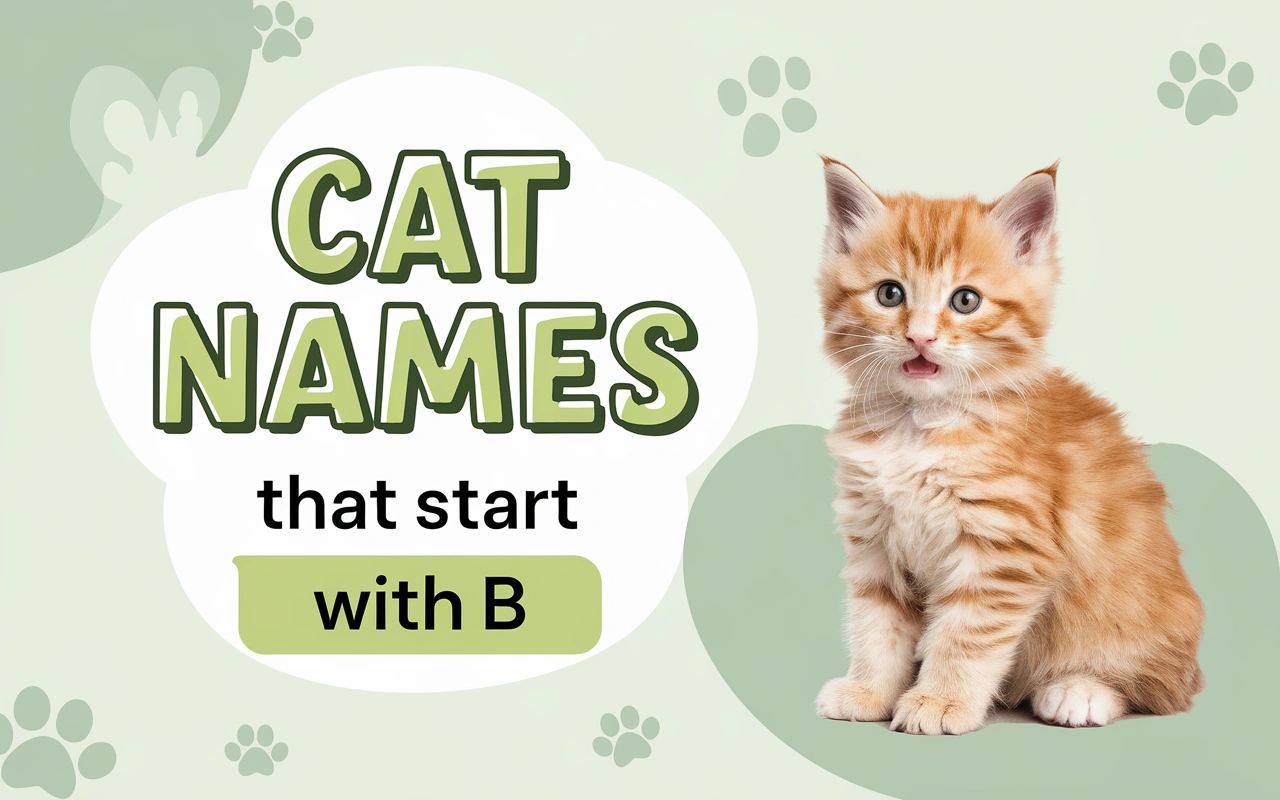 Cat Names Start with B