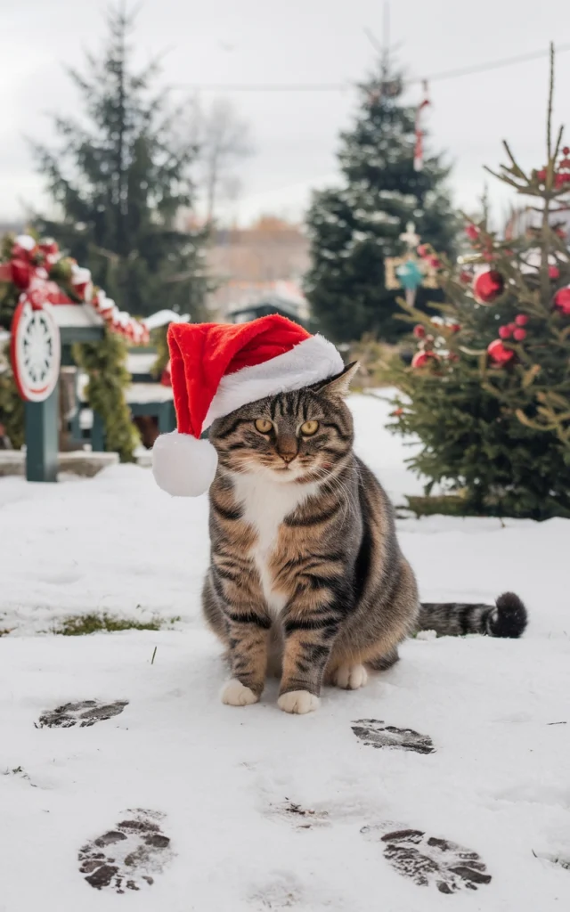 Festive Cat Names Inspired by Winter