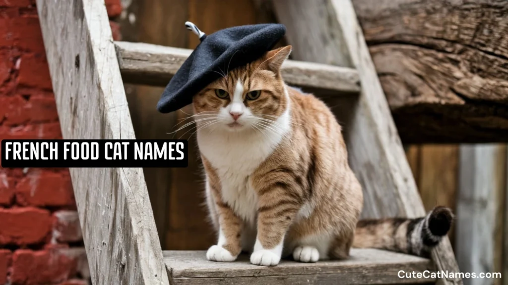 French Food Cat Names