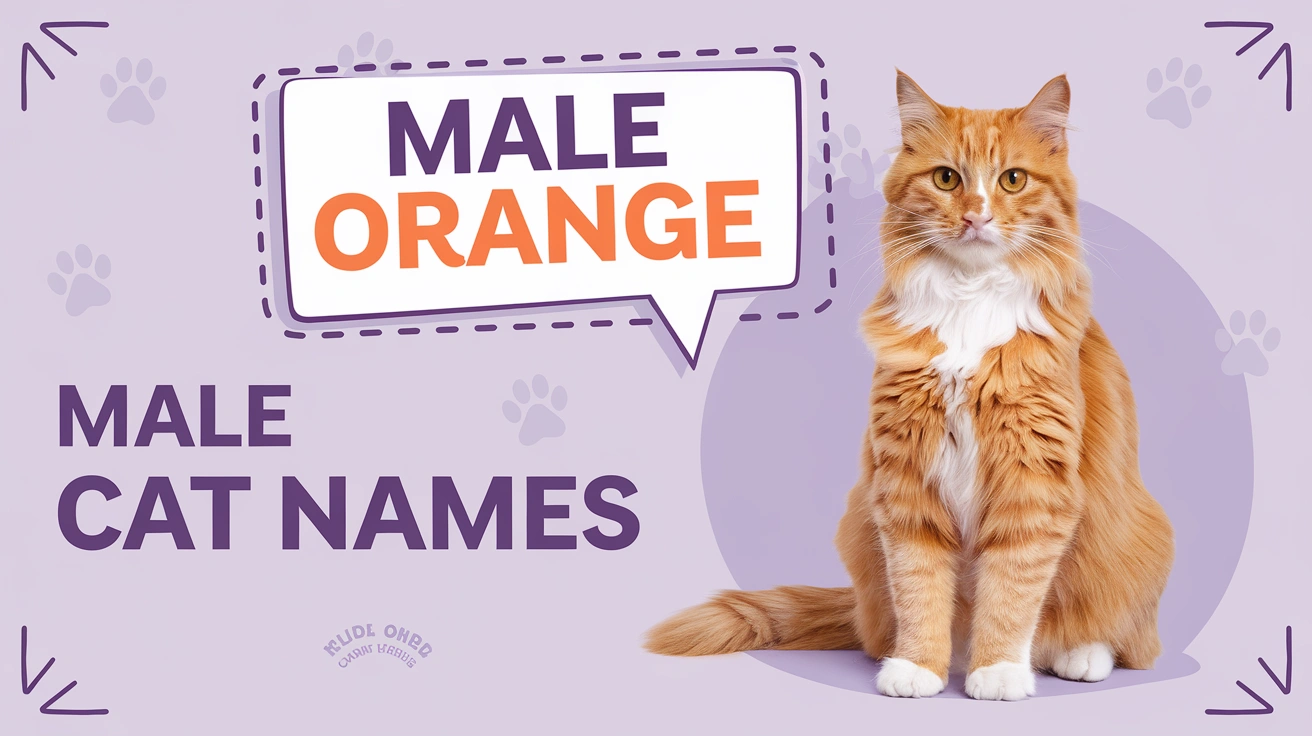 Male Orange Cat Names