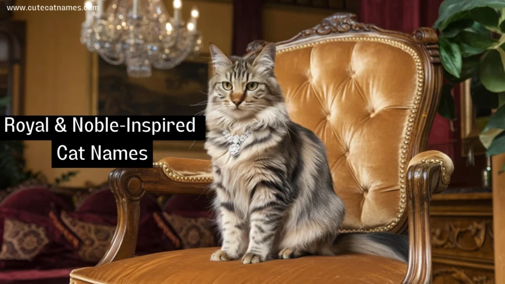 Royal & Noble-Inspired Female Cat Names