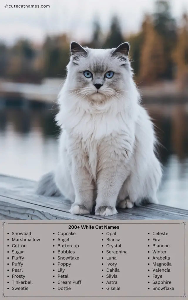 White Cat Names