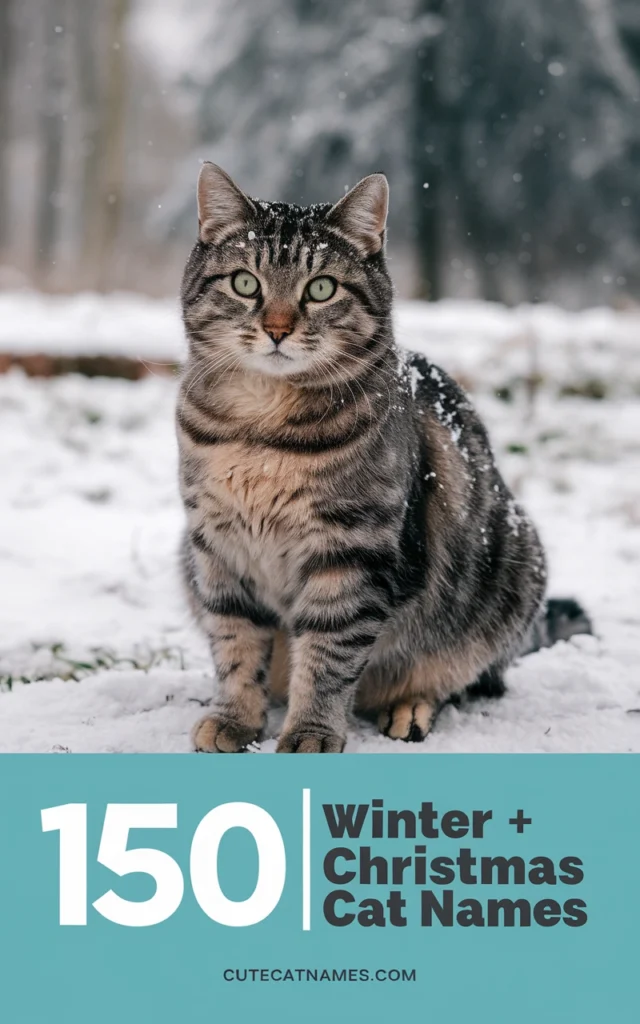 150 Winter Themed Cat Names 1