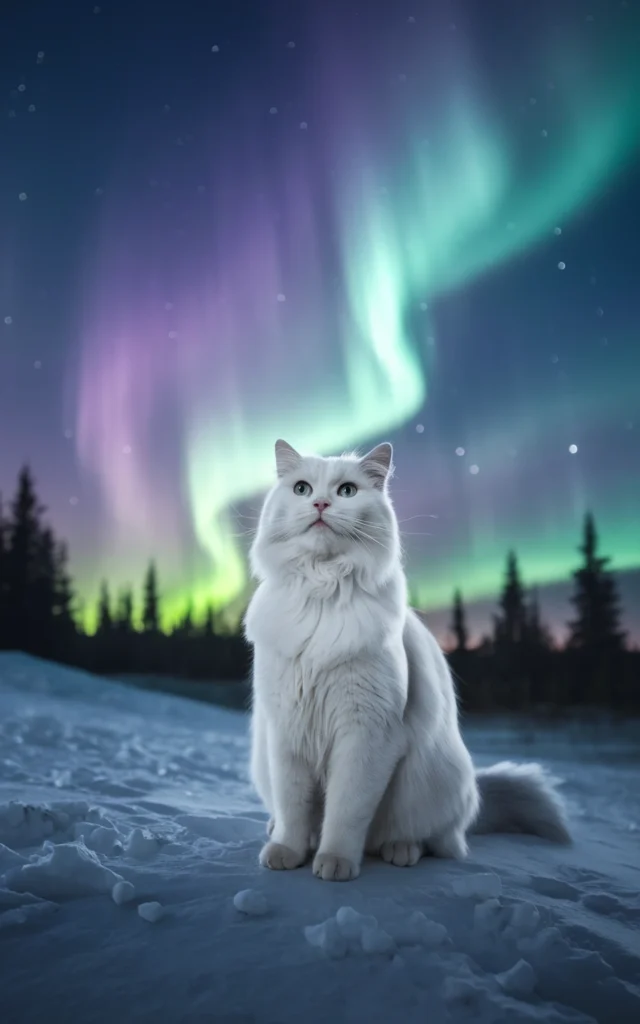 Nature-Inspired Winter Cat Names