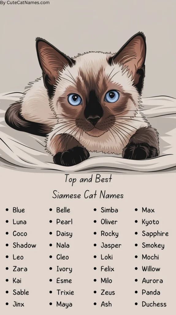 Siamese Cat Names