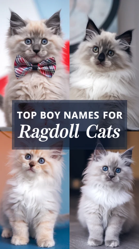 Ragdoll Cat Names for Boys