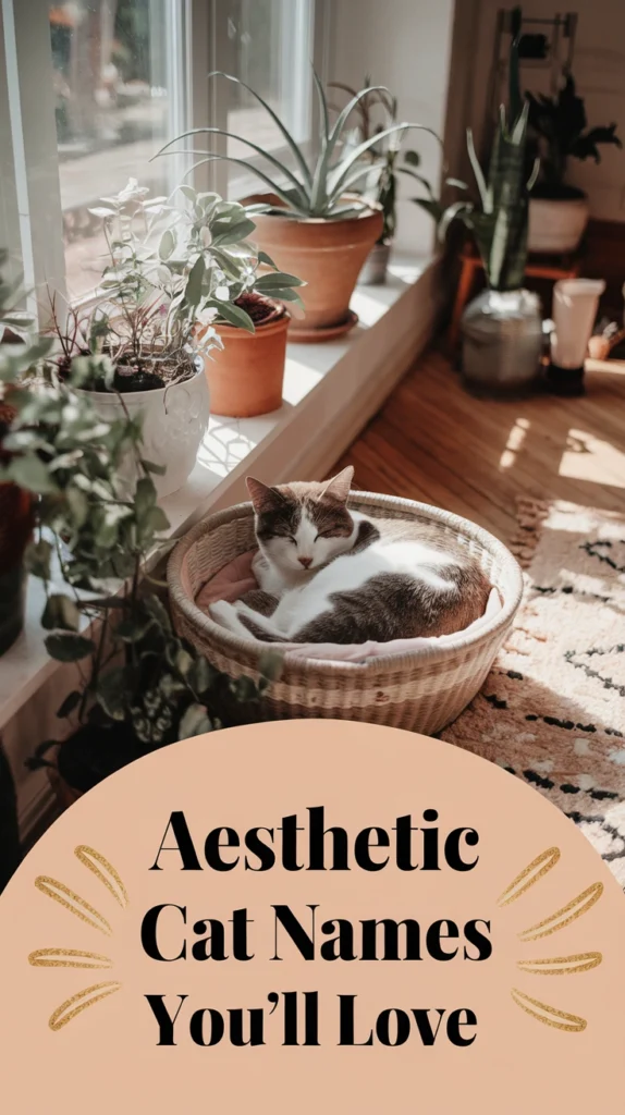 AESTHETIC CAT NAMES YOU'LL LOVE 2