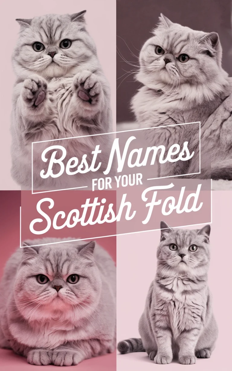 BEST NAMES FOR YOUR SCOTTISH FOLD