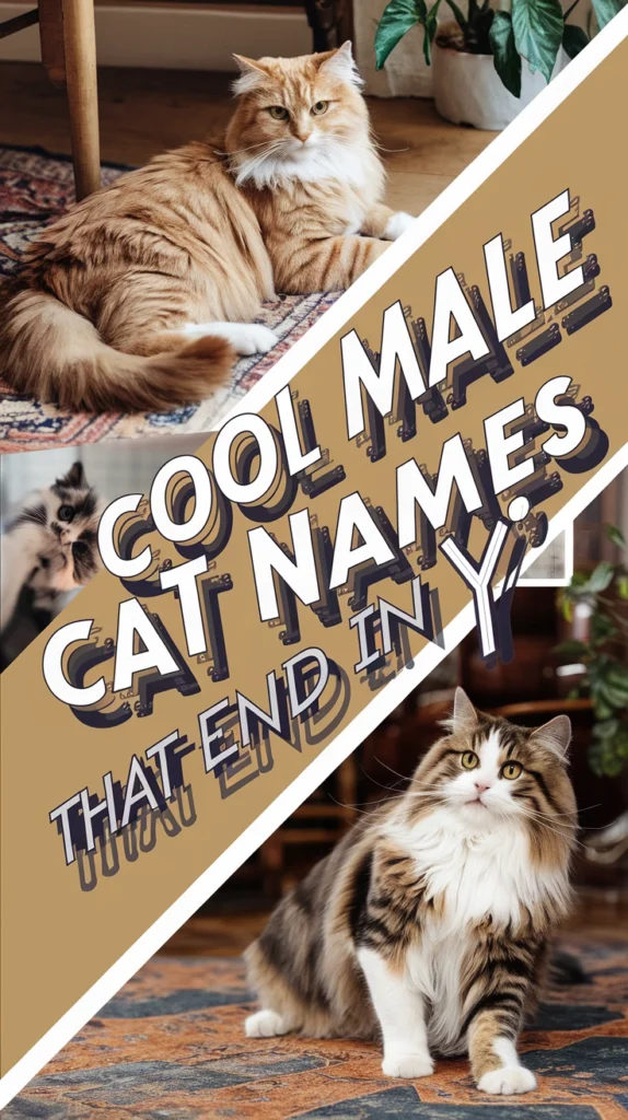 Boy Cat Names Ending in ‘Y’