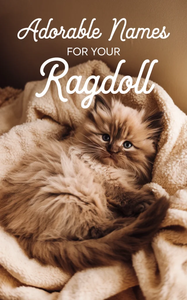 Cute Brown Ragdoll Cat Names