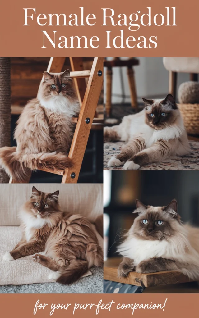 Female Brown Ragdoll Cat Names