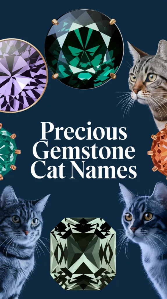 Gemstone Cat Names