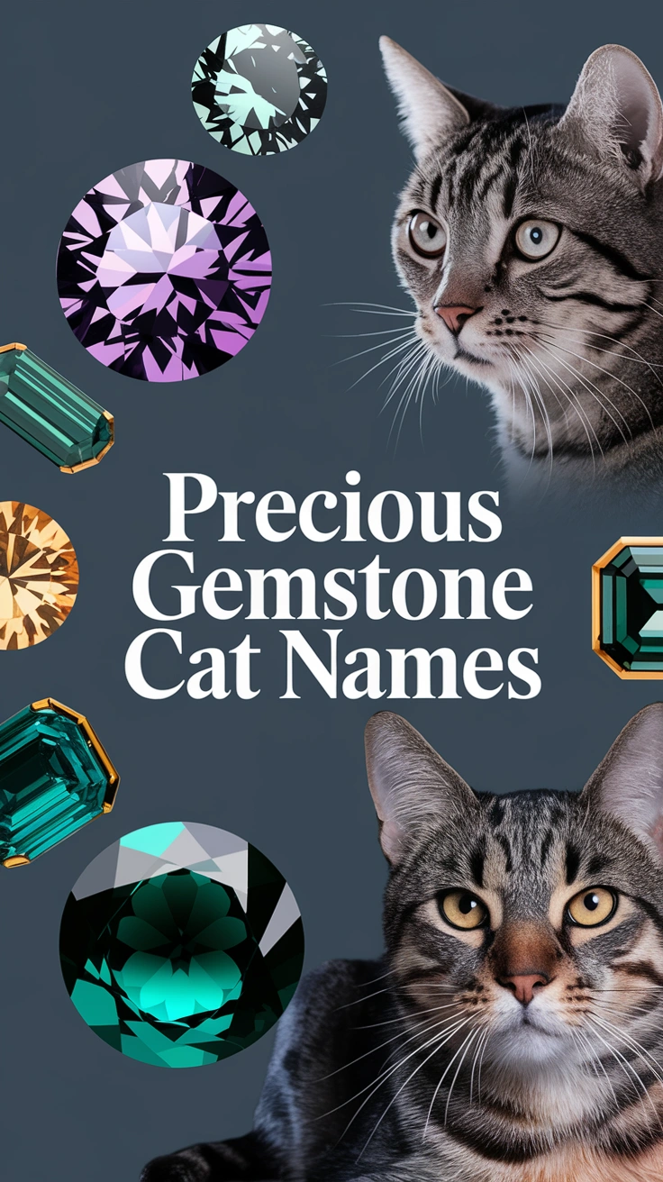 Gemstone Cat Names