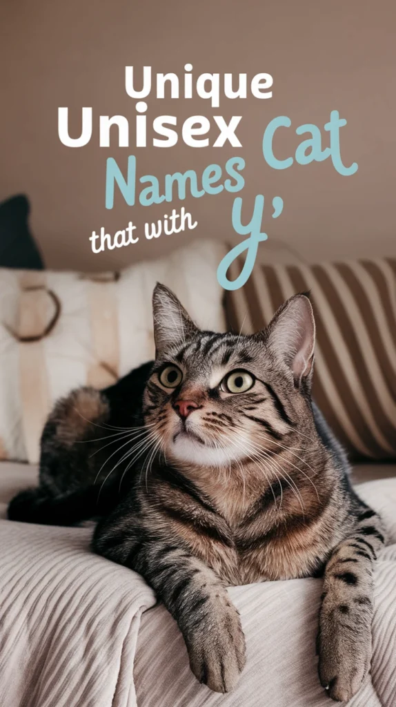 Gender-Neutral Cat Names Ending with Y