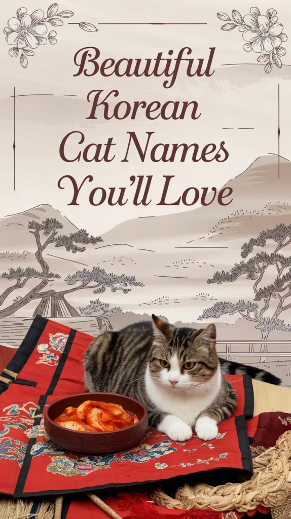 Korean Cat Names