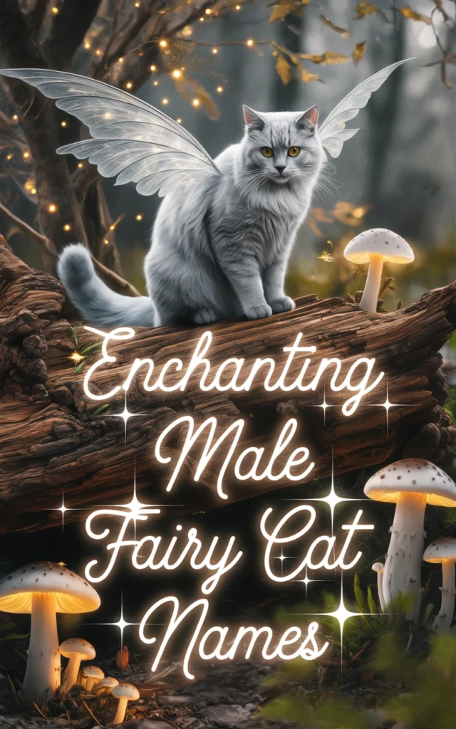 MALE FAIRY CAT NAMES