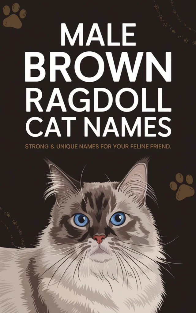 Male Brown Ragdoll Cat Names