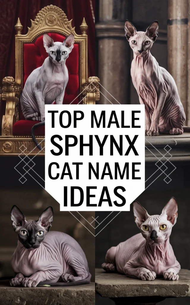 Male Sphynx Cat Names