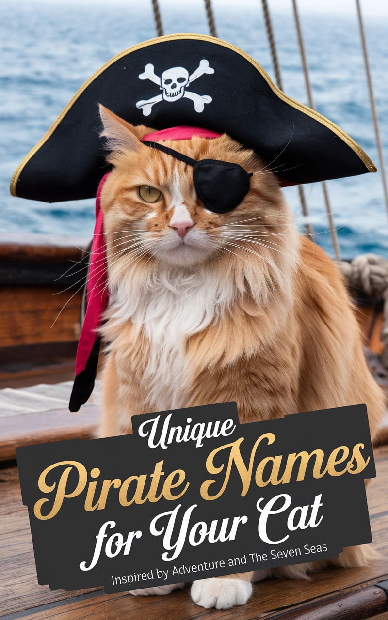 Pirate Cat Names