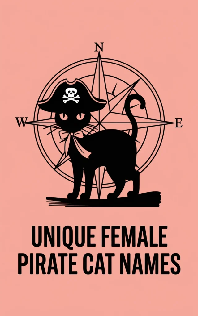 UNIQUE FEMALE PIRATE CAT NAMES