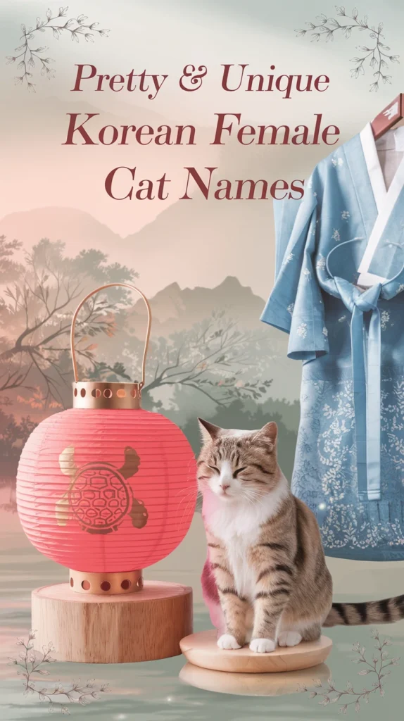 UNIQUE KOREAN FEMALE CAT NAMES