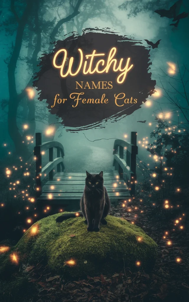 WITCHY NAMES FOR FEMALE CATS