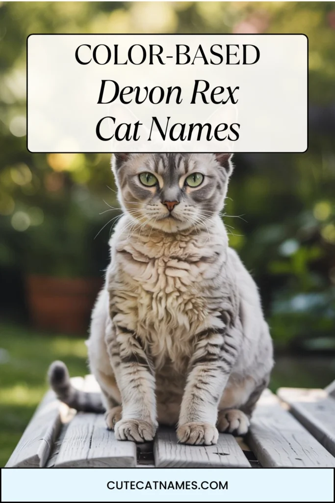 Color-Based Devon Rex Cat Names