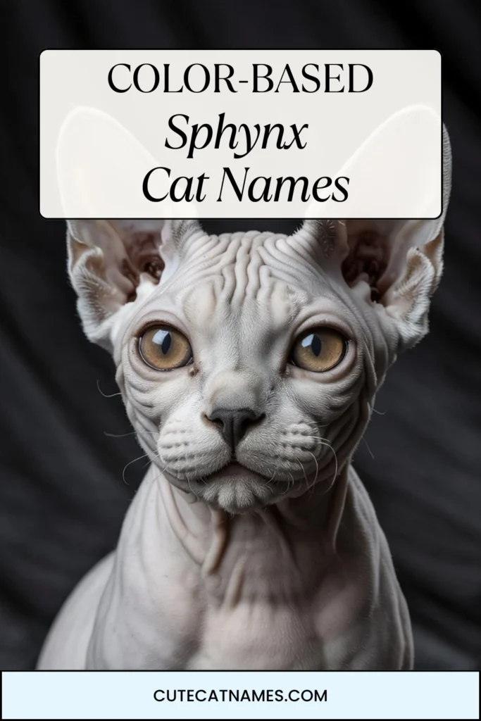 Sphynx Cat Names