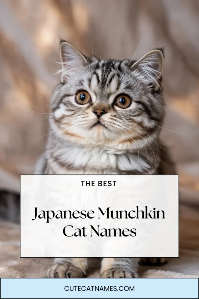 Japanese Munchkin Cat Names