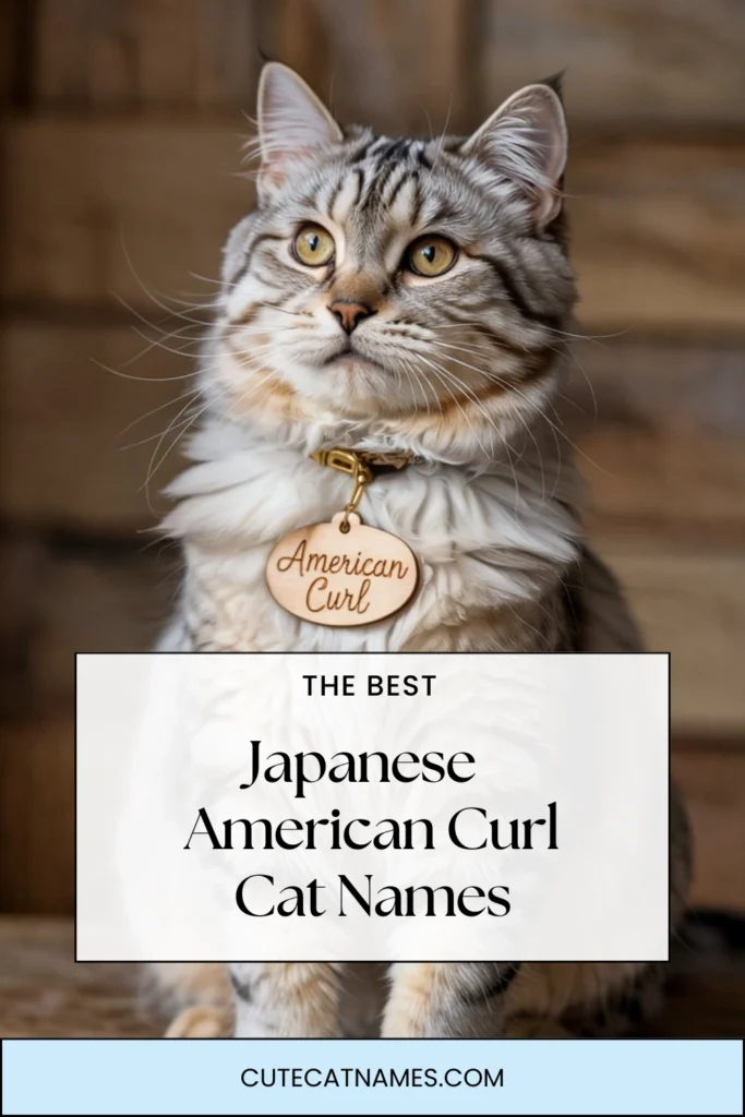 Japanese American Curl Cat Names