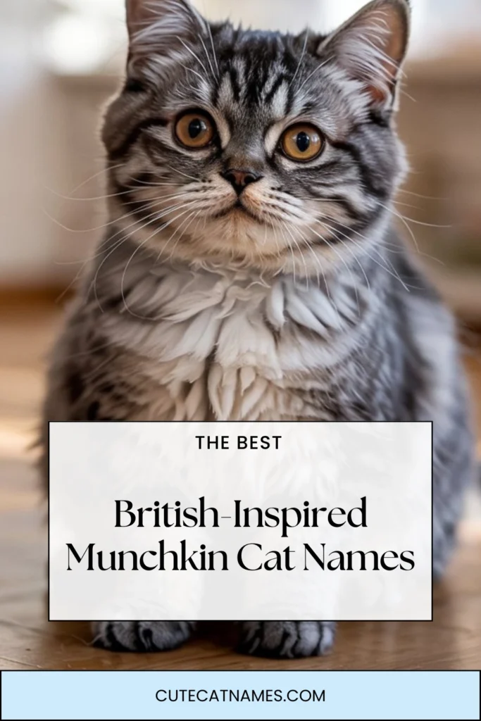 British-Inspired Munchkin Cat Names