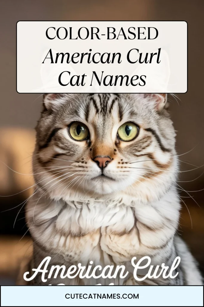 Color-Based American Curl Cat Names
