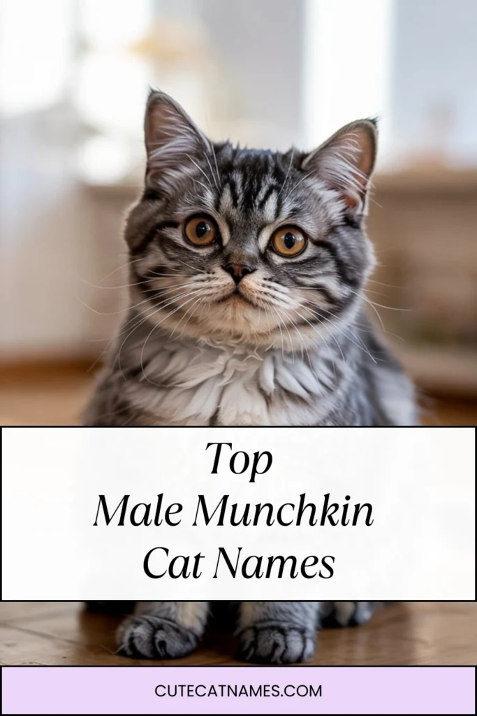 Male Munchkin Cat Names