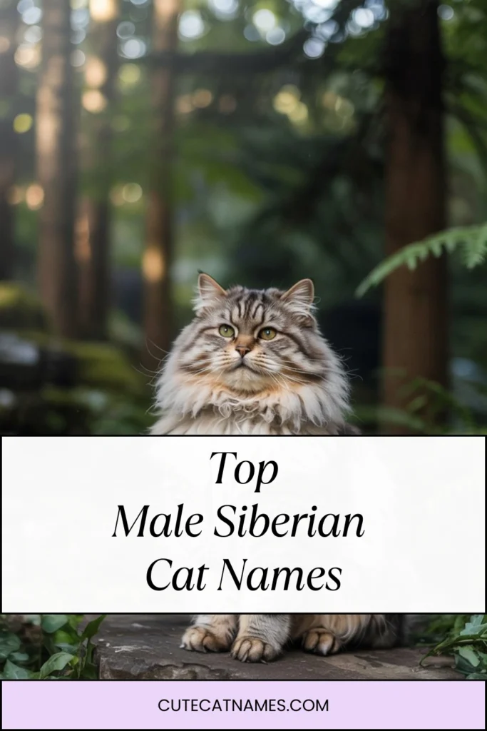 Male Siberian Cat Names