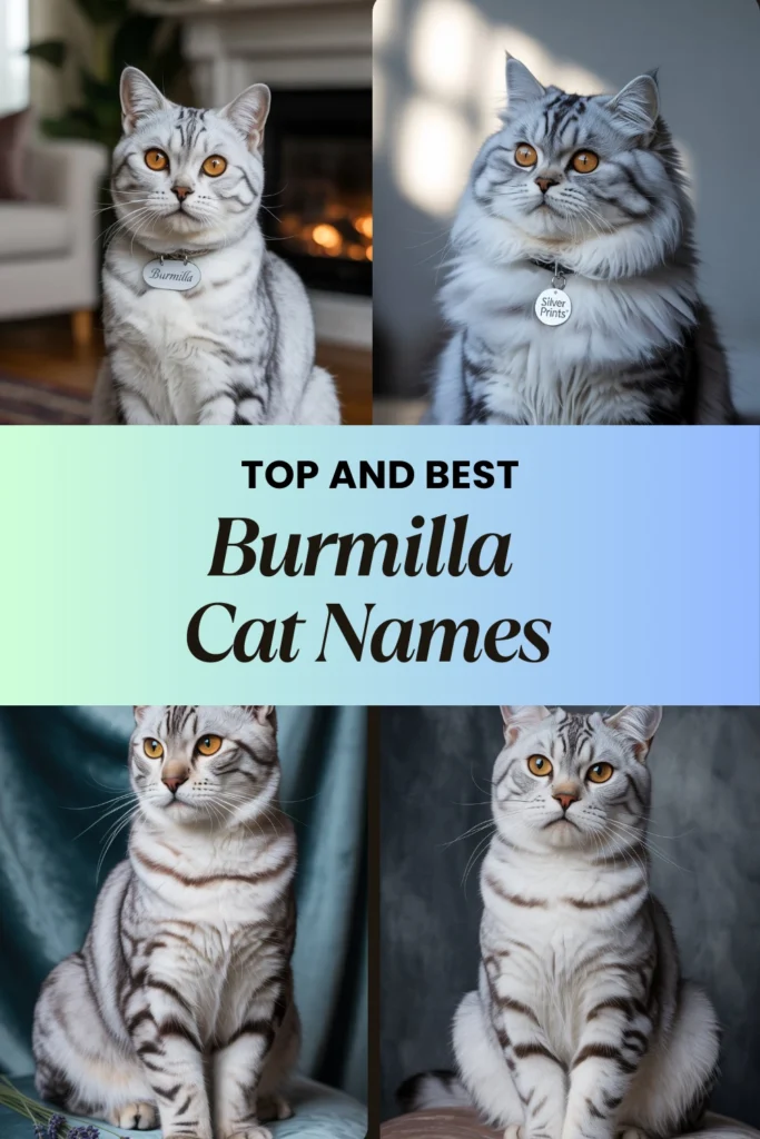 Burmilla Cat Names