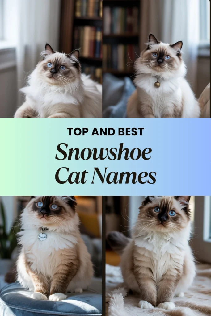 Snowshoe Cat Names