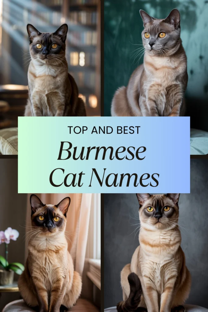 Burmese Cat Names