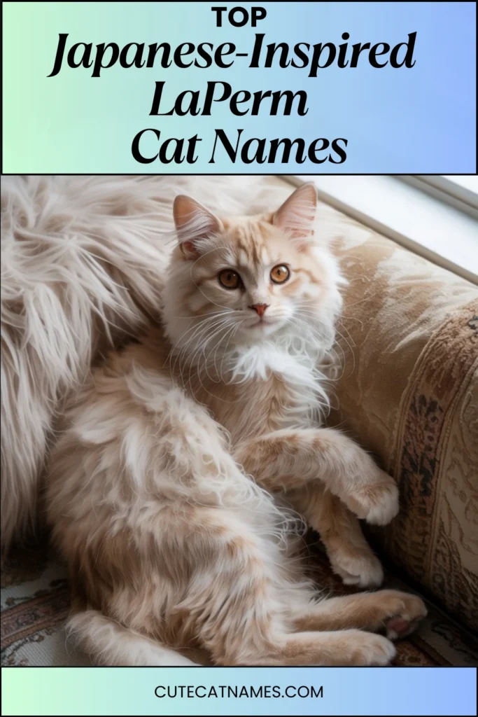 Japanese-Inspired LaPerm Cat Names