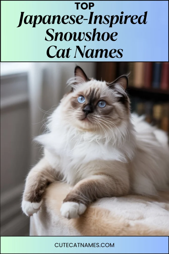 Japanese-Inspired Names for Snowshoe Cats
