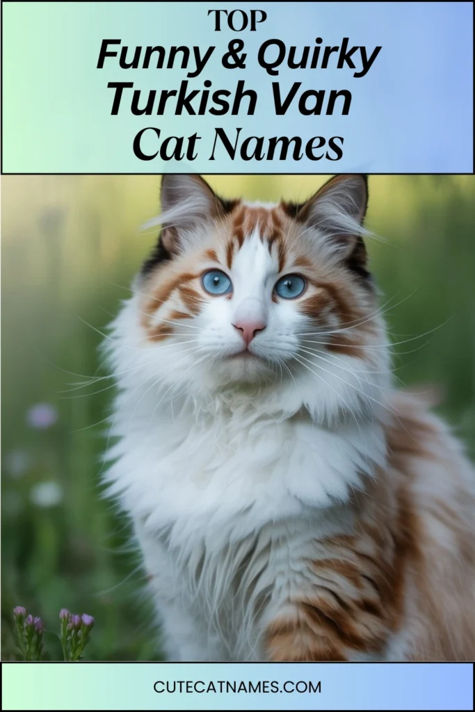 Funny & Quirky Turkish Van Names