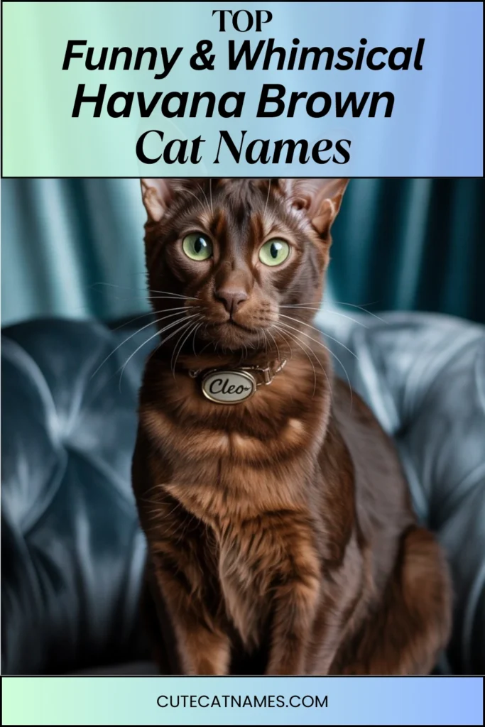 Funny & Whimsical Havana Brown Names